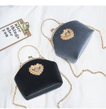 Female Velvet Pearl Handbag - Women's Bags