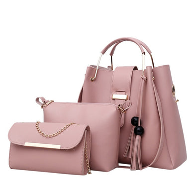 Women Luxury Set Bag 3pcs - Women's Bags