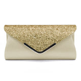 Women Glitter Shimmer Clutch Bag - Women's Bags