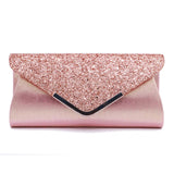 Women Glitter Shimmer Clutch Bag - Women's Bags