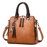 SMOOZA Vintage Leather Women's HandBags - Women's Bags