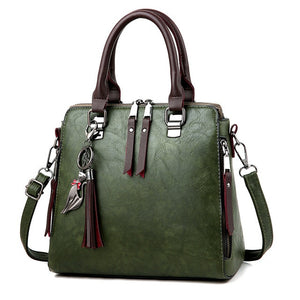 SMOOZA Vintage Leather Women's HandBags - Women's Bags