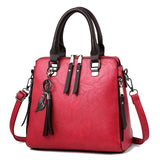 SMOOZA Vintage Leather Women's HandBags - Women's Bags