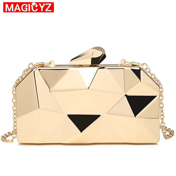 MAGICYZ Gold  Evening Bag - Women's Bags