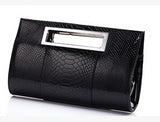 Women alligator Leather handbag - Women's Bags